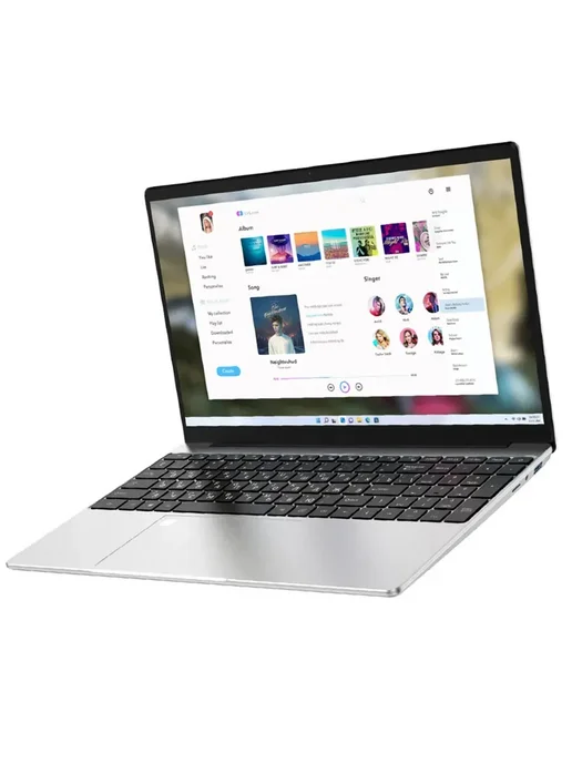Игровой ноутбук для учебы и работы мощный N95, черный, фото 6