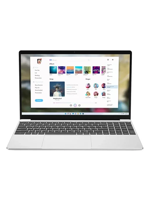 Игровой ноутбук для учебы и работы мощный N95, черный, фото 7