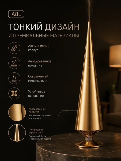 электрический аромадиффузор 3004 V900L, желтый, в упаковке 7,6 кг, фото 2
