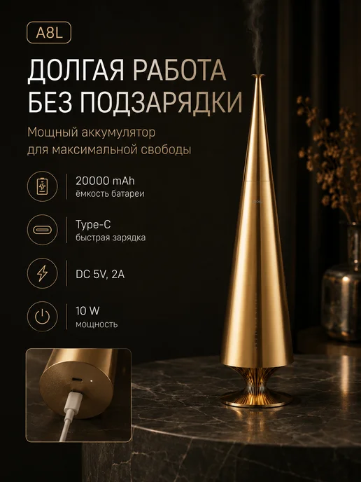 электрический аромадиффузор 3004 V900L, желтый, в упаковке 7,6 кг, фото 6