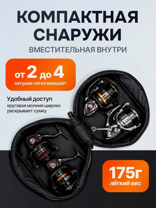 OSPREY FISHING Сумка рыболовная для снастей и катушки, зеленый, фото 4