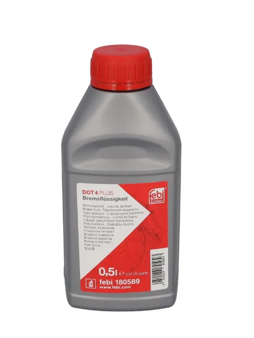 FEBI Brake Fluid жидкость тормозная DOT 4 Plus синт 0,5л, 0,5 л, фото 4
