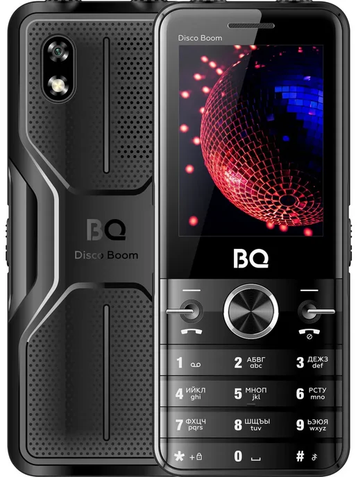 BQ Мобильный телефон 2842 Disco Boom Чёрный Голубой, черный