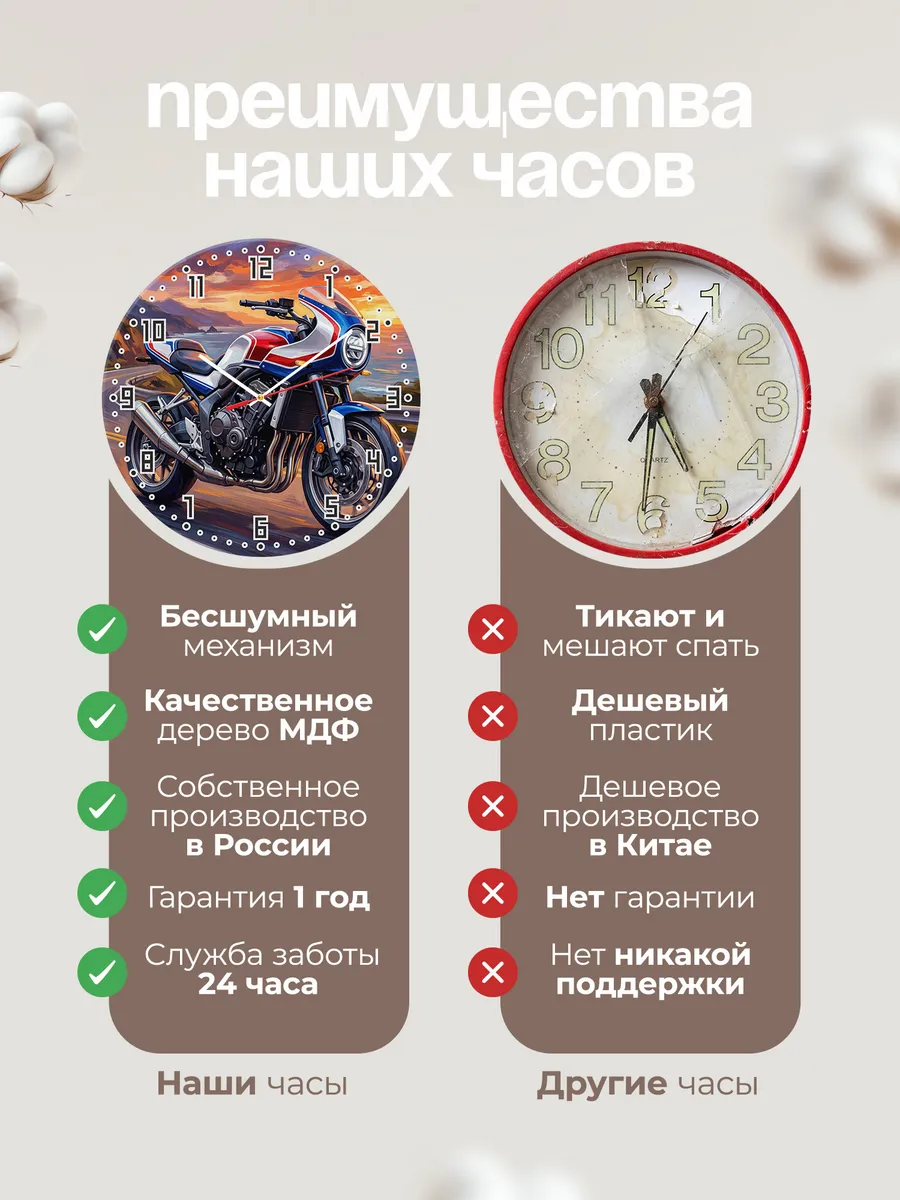Часы настенные "Honda CB1000F (2026)" — фото 2