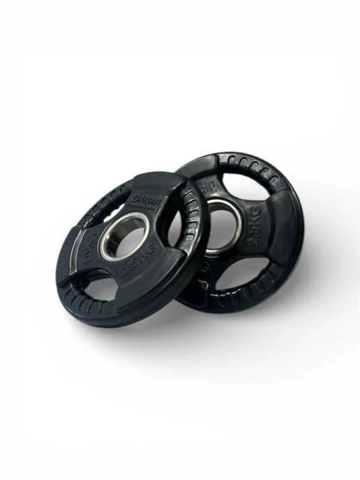 ALPIN Блины (диски) металл для олимпийского грифа Ø51 mm, черный, фото 3