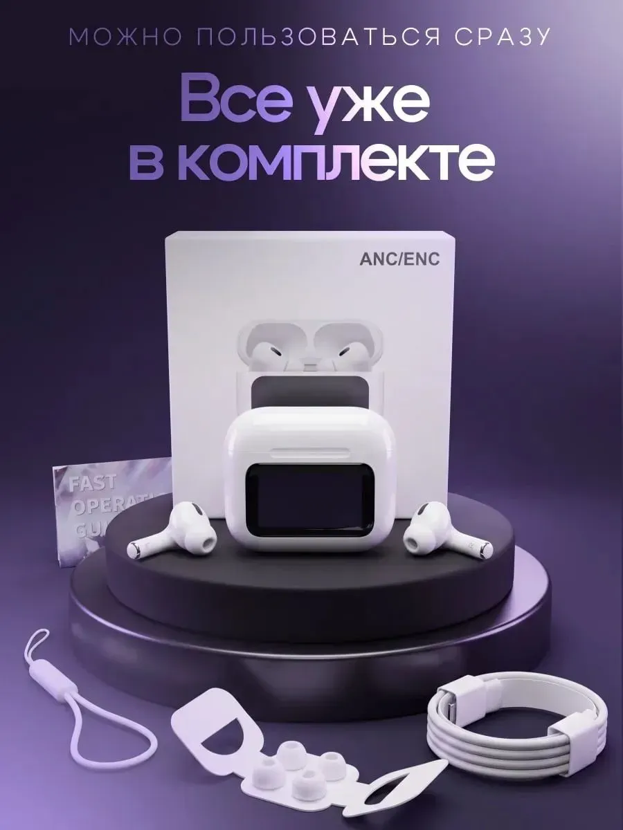 Наушники беспроводные с микрофоном A9 PRO — фото 5