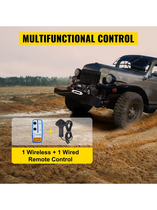 Электрическая лебедка Electric Winch 13500LBS 12 В 6123.5кг, 6123,5 кг, фото 5