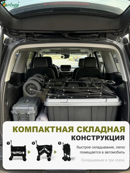 Складная тележка на колесах Многофункциональная, вариант, фото 2