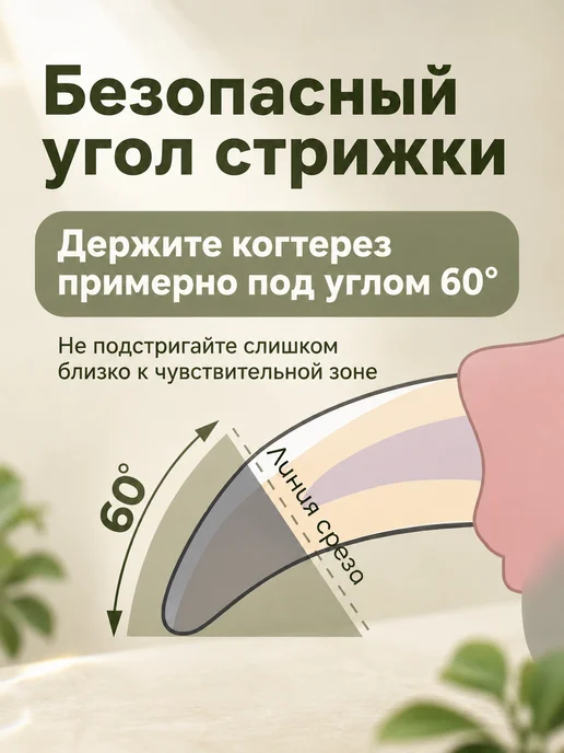 Когтерезка для кошек с ограничителем и подсветкой, белый, фото 3