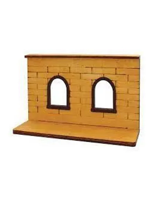 Нет бренда Комплект полок из дерева 18x6x11.7 см, 18×6, 18x6x11.7 см, фото 2