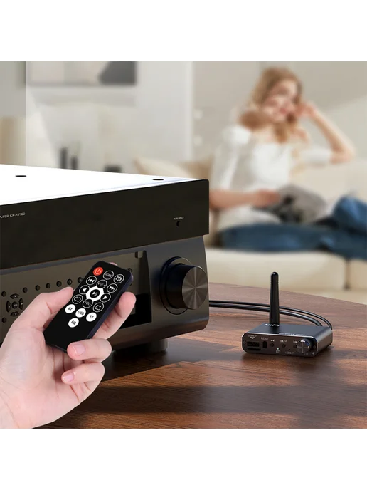Bluetooth 5.4 AUX ресивер стерео для ТВ, авто, колонки, вариант, фото 6