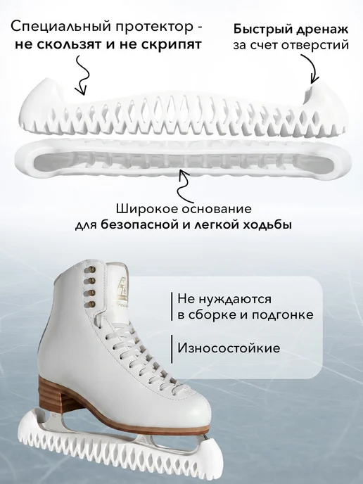 Twizzle & swizzle Чехлы для коньков защитные на лезвие, вариант, фото 2