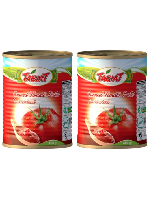 Tabiat_ Паста томатная 400 г 2 шт, 400 г, 2 шт