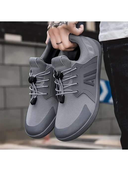 Мужские босоножки для хайкинга Wide Toe Box для hike (Grey 3, серый