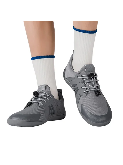 Мужские босоножки для хайкинга Wide Toe Box для hike (Grey 3, серый, фото 6