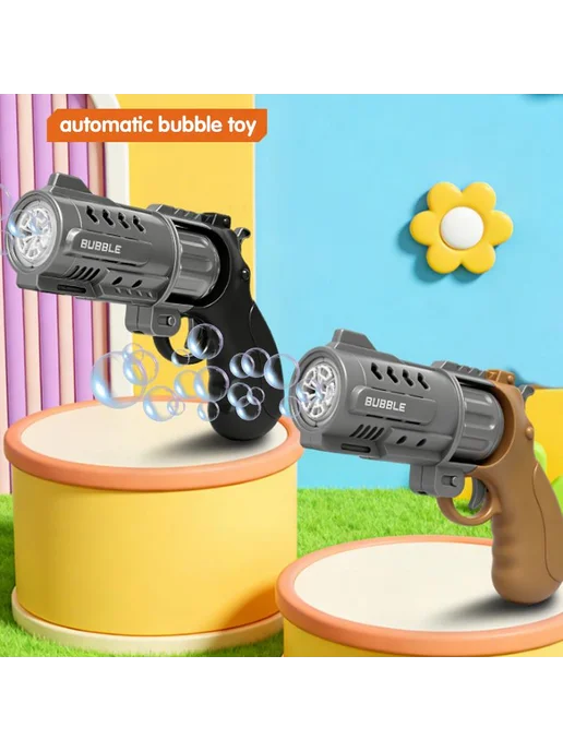 Игрушечный пистолет-пузырьковый автомат, электрический, с, вариант, фото 6