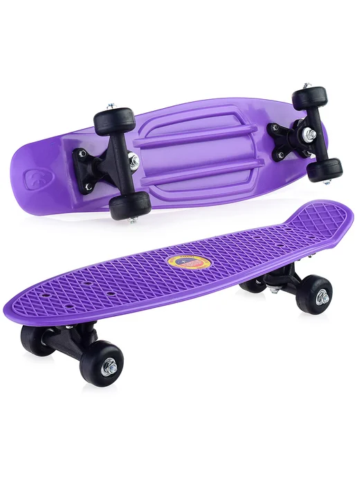 URAL TOYS Скейтборд, фиолетовый