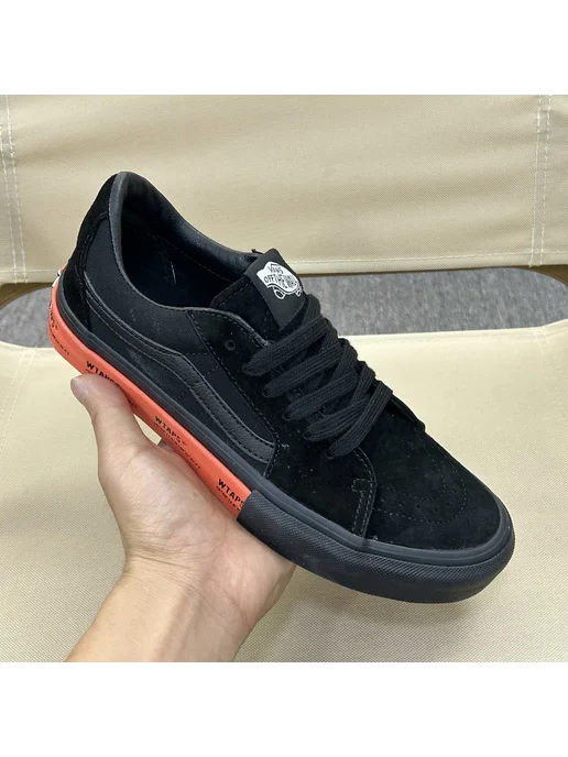Vans Скейт кеды Old Skool низкие классические, серый
