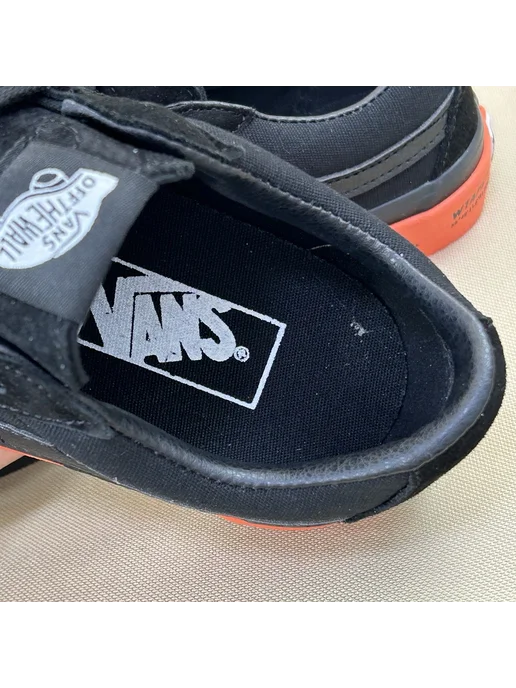 Vans Скейт кеды Old Skool низкие классические, серый, фото 3
