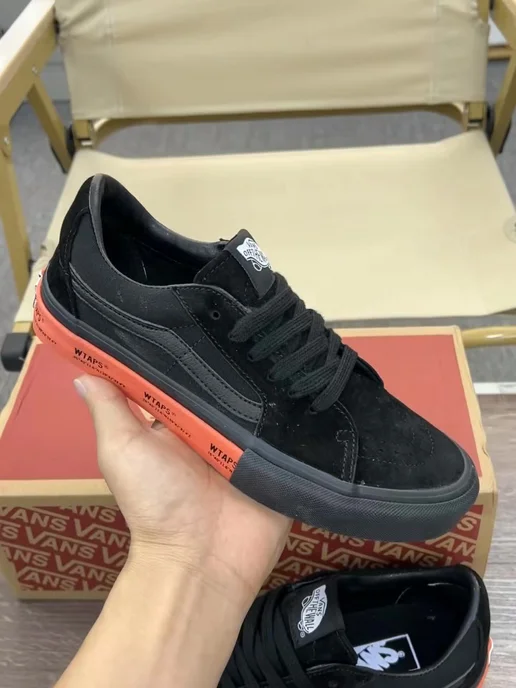 Vans Скейт кеды Old Skool низкие классические, серый, фото 7