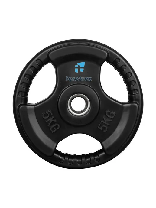 Ferotrex Блины (диски) металлические для штанги или гантелей, черный, 1 шт, фото 3