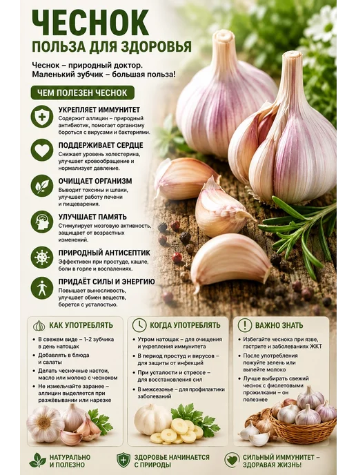 Чеснок озимый сорт Добрыня 1 кг, 1 кг, фото 3