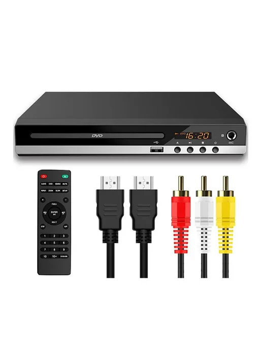 Akenori DVD плеер для телевизора с HDMI USB PlaySlim, вариант, фото 8