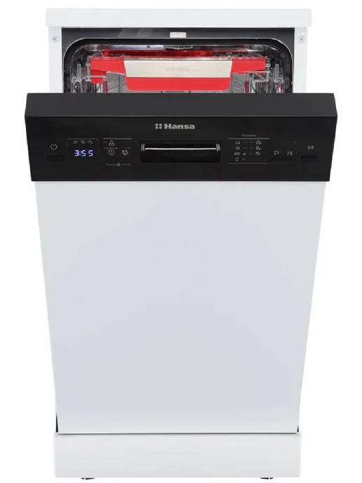 Hansa Посудомоечная узкая машина 45 см ZWM4537WH, 10 компл, вариант, фото 6