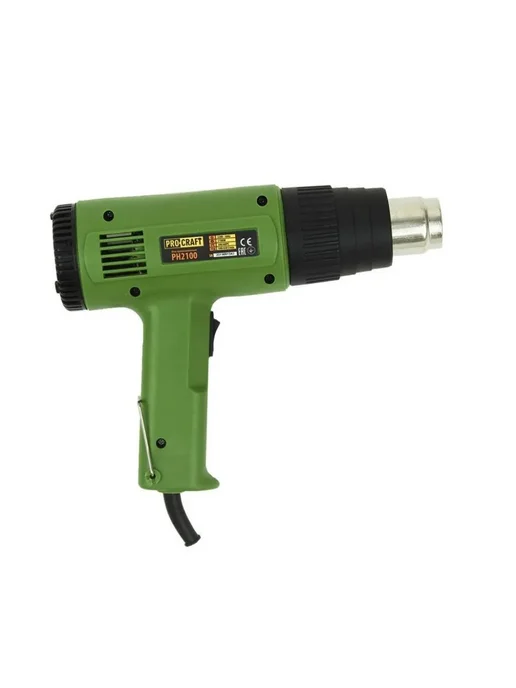ProCraft Фен строительный электрический PH-2100, зеленый, фото 2