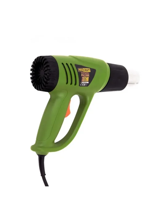 ProCraft Фен строительный с регулировкой температуры PH-2200E, зеленый, фото 2