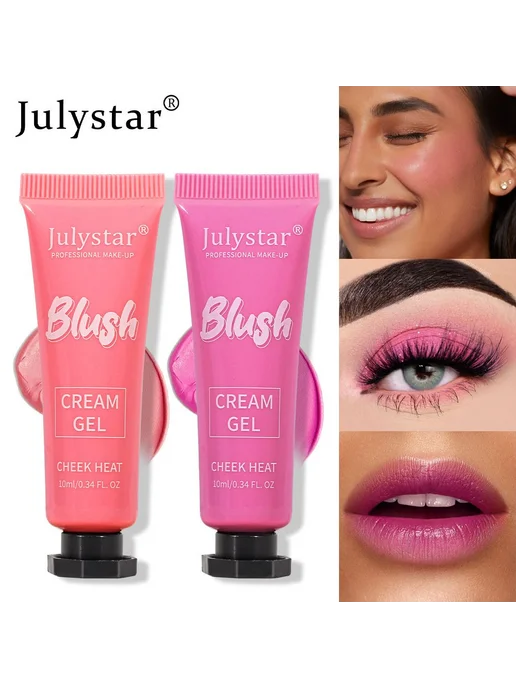 Нет бренда Румяна Natural Shimmer Matte, вариант, фото 4
