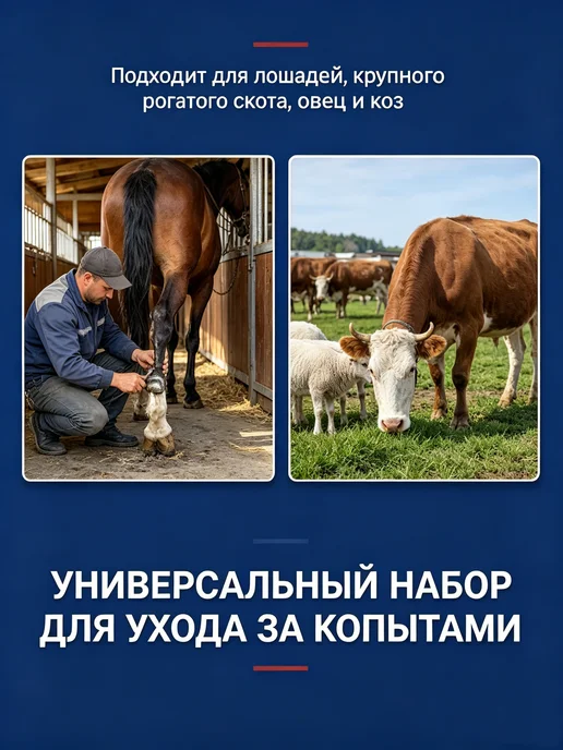 Инструменты для ухода за копытами лошадей крупного скота, вариант, фото 3