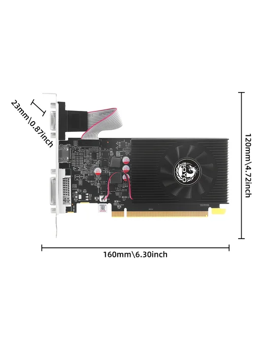 AMD Radeon HD8550 2GB GDDR3 дискретная видеокарта для настол…, 2 ГБ, фото 8