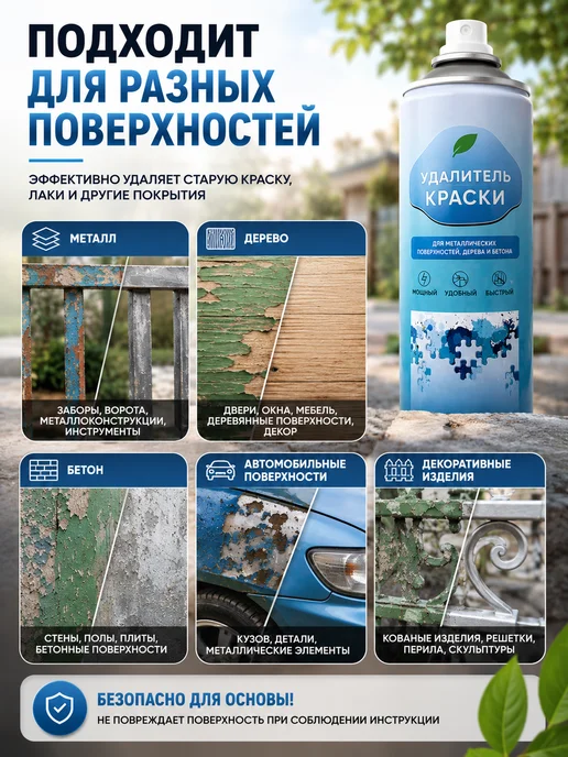 Смывка краски быстрого действия, 450 мл, фото 3
