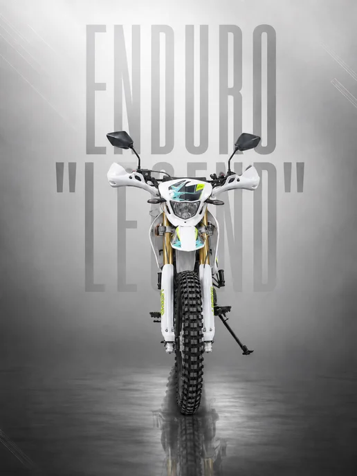 МОТОВЫГОДА Мотоцикл KAYRO ENDURO "LEGEND" Темно-синий с ПТС, желтый, фото 2