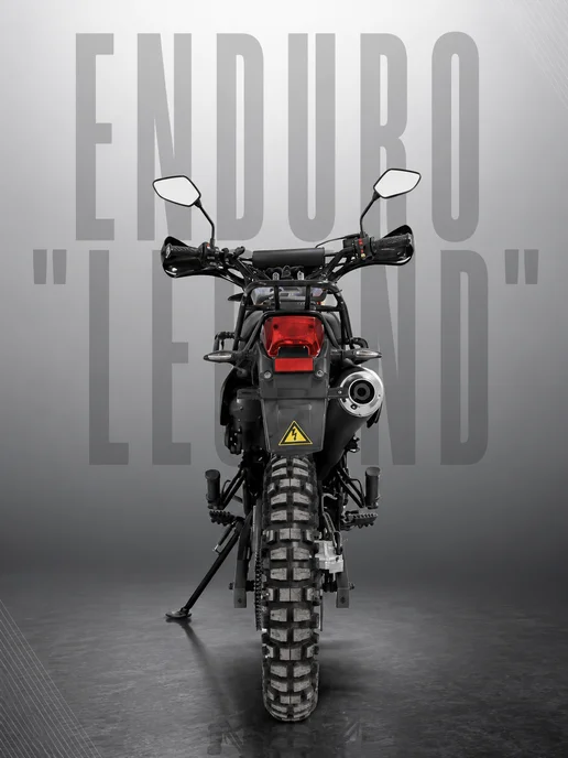 МОТОВЫГОДА Мотоцикл KAYRO ENDURO "LEGEND" Темно-синий с ПТС, желтый, фото 3