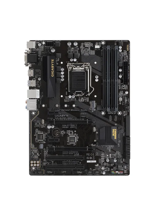 Gigabyte Состояние 9,5 из 10 B250-HD3 материнская плата LGA 1151 DDR4…, Mатеринская LGA1151 4 DDR4, фото 3