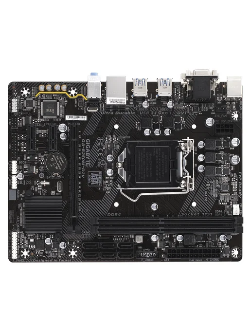 Gigabyte Материнская плата B250M-D2V Intel B250 DVI-D+VGA, Mатеринская LGA1151 2 DDR4, фото 2