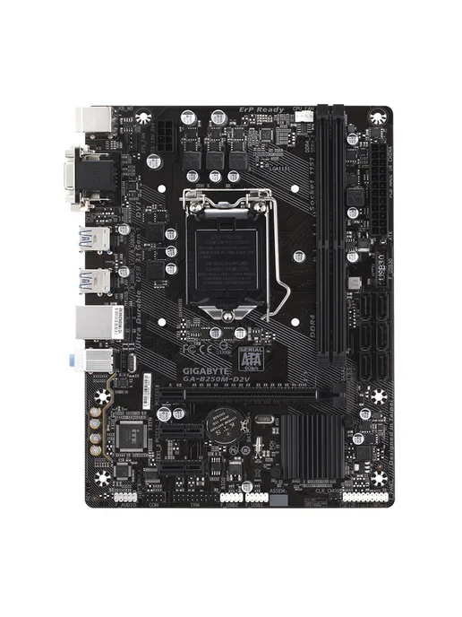 Gigabyte Материнская плата B250M-D2V Intel B250 DVI-D+VGA, Mатеринская LGA1151 2 DDR4, фото 3