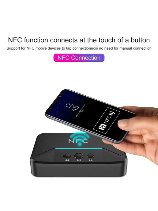 Bluetooth аудио приемник AUX 3.5 Jack RCA + USB плеер BT 200, вариант, фото 5
