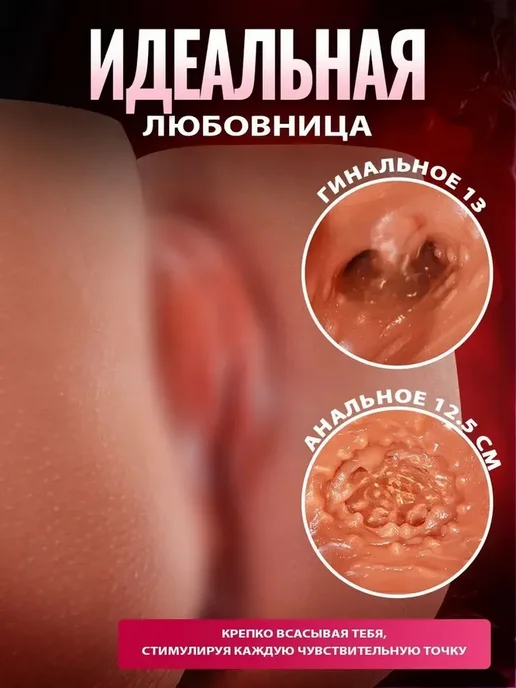 Мастурбатор мужской 2.6кг Кукла резиновая, 2,6 кг, фото 4