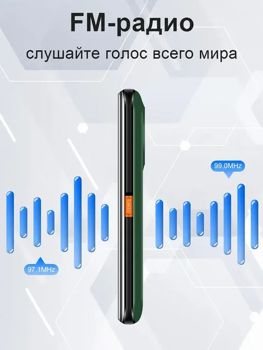 Гарантия AT60 кнопка сотовый телефон на один год черный, черный, фото 3