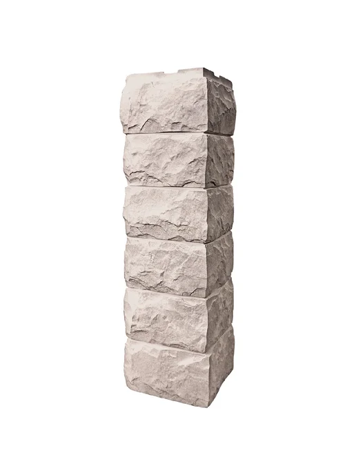 FINEBER Угол наружный Скол Светло-бежевый, бежевый, фото 2