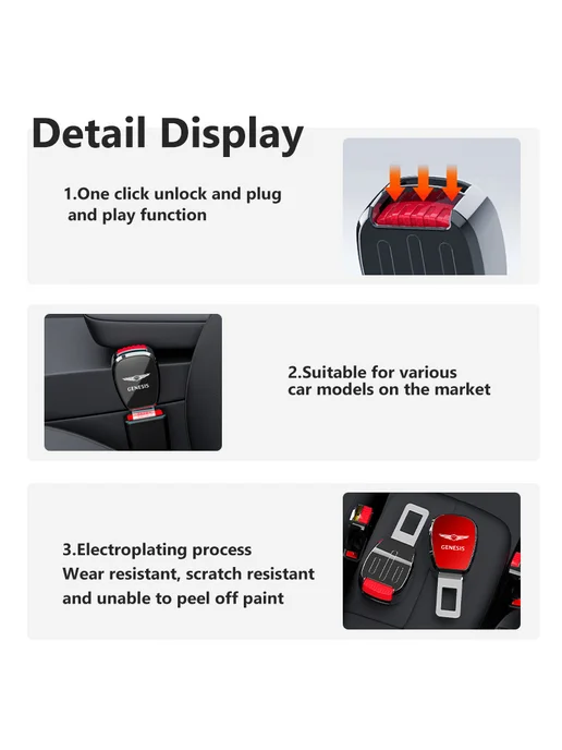 Обшивка салона автомобиля для Genesis Генезис, красный, фото 7
