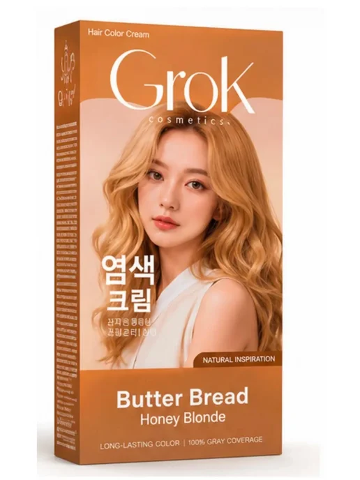 Красота Краска для волос GrokButterBread HoneyBlonde, медовый блонд, белый