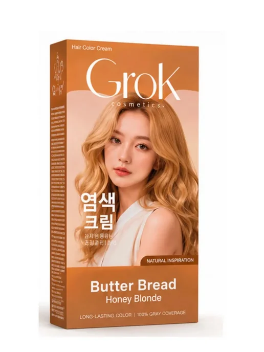 Красота Краска для волос GrokButterBread HoneyBlonde, медовый блонд, белый, фото 8