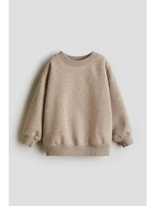 h&M kids Толстовка H&M, бежевый, фото 4