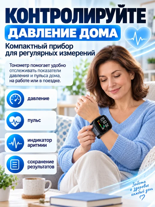 Тонометр автоматический для давления медицинский, черный, фото 8