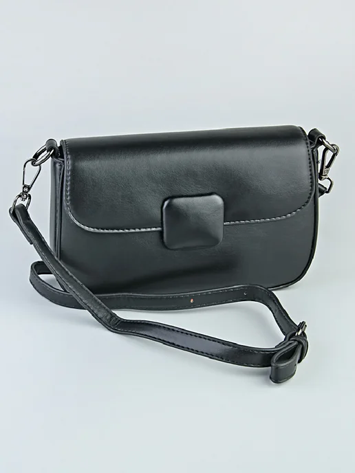 Сумка жен.( 6118 N-090 )эко-кожа, черный, черный