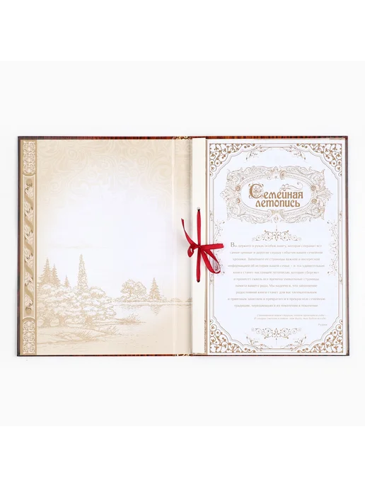 Родословная книга Дерево 22х31 см 100 страниц, вариант, фото 3